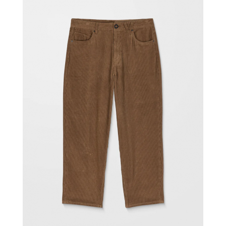 VOLCOM BILLOW TAPERED CORD PANT ERMINE
