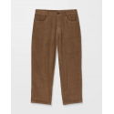 VOLCOM BILLOW TAPERED CORD PANT ERMINE