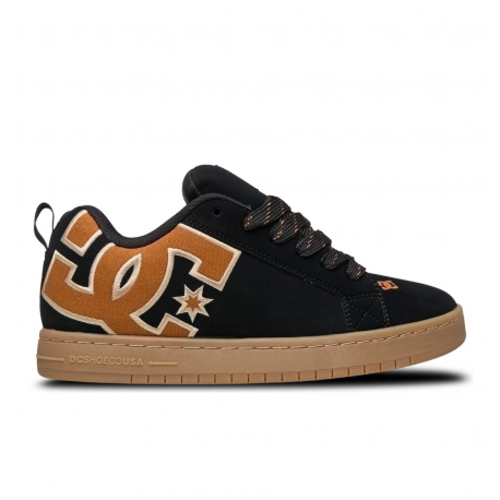 DC SHOES COURT GRAFFIK BLACK / WHEAT 