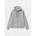 CARHARTT WIP CAR-LUX HOODED JACKET GREY HEATHER /GREY