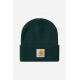 CARHARTT WIP SHORT WATCH HAT DARK FIR 