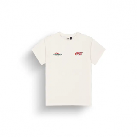 PICTURE D&S CHAMONIX TEE NATURAL WHITE