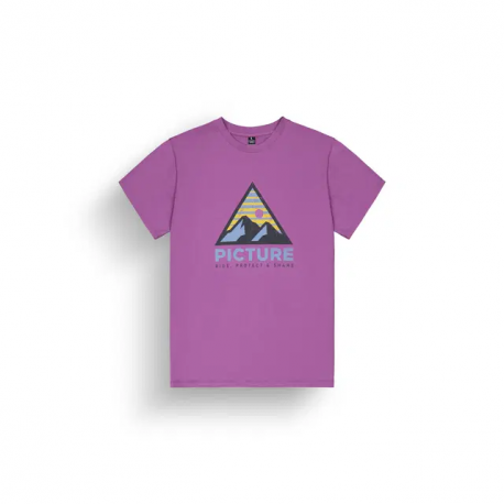 PICTURE AUTHENTIC TEE BRIGHT MAGENTA