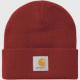 CARHARTT WIP SHORT WATCH HAT SCARLET