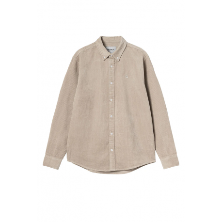 CARHARTT WIP L/S MADISON CORD SHIRT WALL / WALL