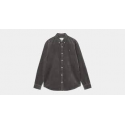 CARHARTT WIP L/S MADISON CORD SHIRT GRAPHITE / GRAPHITE