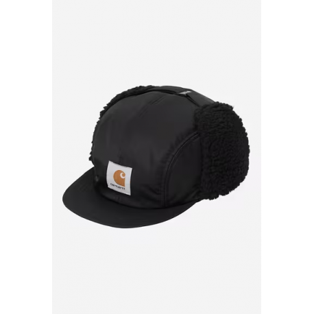 CARHARTT WIP OLTERA EAR GUARD CAP BLACK