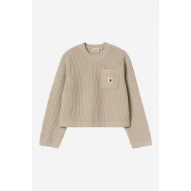 CARHARTT W' MIRA SWEATER FLEUR DE SEL