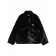 CARHARTT WIP W' OLNEY MICHIGAN COAT BLACK