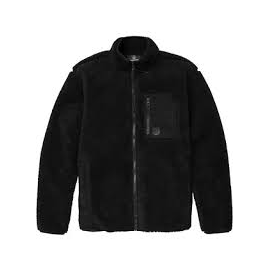 VOLCOM MUZZER FUZZAR ZIP BLACK