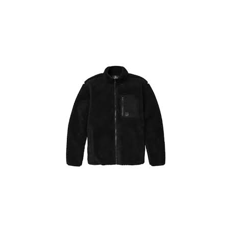 VOLCOM MUZZER FUZZAR ZIP BLACK