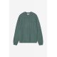 CARHARTT WIP SIGNATURE SWEATER DEEP SILVER PINE / JUPITER