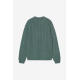 CARHARTT WIP SIGNATURE SWEATER DEEP SILVER PINE / JUPITER