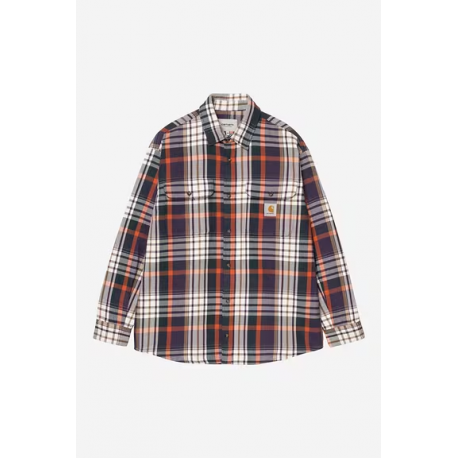 CARHARTT WIP L/S TAMBLYN SHIRT CHECK LOCKERS