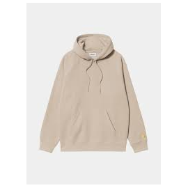 CARHARTT WIP HOODED CHASE SWEAT FLEUR DE SEL / GOLD