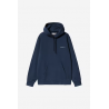 CARHARTT WIP HOODED SCRIPT EMBROIDERY SWEAT JUPITER / WHITE