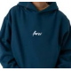 FARCI HOODIE FLANGER JET BLUE