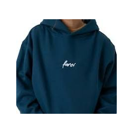 FARCI HOODIE FLANGER JET BLUE