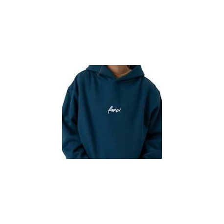 FARCI HOODIE FLANGER JET BLUE
