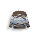 PICTURE GIBOW KNIT SWEATER CLOUDY LANDSCAPE MEN