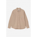 CARHARTT WIP L/S EDGAR SHIRT PEANUT / WAX