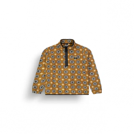 PICTURE KIMAG 1 / 4 ZIP FLEECE DAISY PRINT