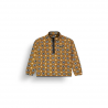 PICTURE KIMAG 1 / 4 ZIP FLEECE DAISY PRINT