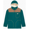 PICTURE BASEMENT PLUSH ZIP HOODIE DEEP WATER