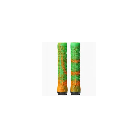 BLUNT POIGNEES SOFT GRIP V2 VERT ORANGE