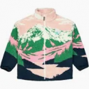 PICTURE NYSS ZIP FLEECE CLOUDY LANDSCAPE WOMEN