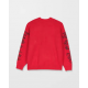 VOLCOM FA JJ VILLARD SWEATER LIFEGUARD RED