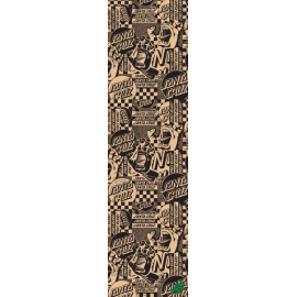 SANTA CRUZ GRIP PLAQUE MOB FLIER COLLAGE HAND CLEAR