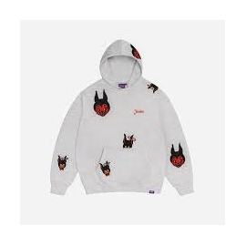 JACKER PARADISE HOODIE HEATHER GREY