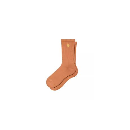 CARHARTT WIP CHASE SOCKS COTTON POLYESTER REDHAVEN / GOLD