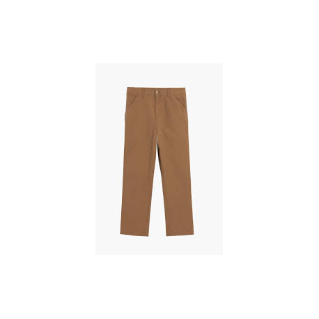 CARHARTT SINGLE KNEE PANT 100 % ORGANIC COTTON HAMILTON BROWN