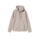 CARHARTT WIP HOODED CHASE JACKET 58/42% COTTON POLYESTER DUSKY / BEIGE GOLD