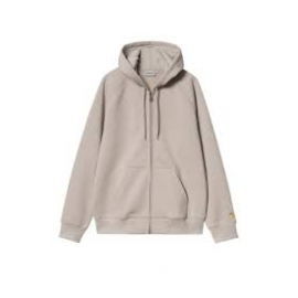 CARHARTT WIP HOODED CHASE JACKET 58/42% COTTON POLYESTER DUSKY / BEIGE GOLD