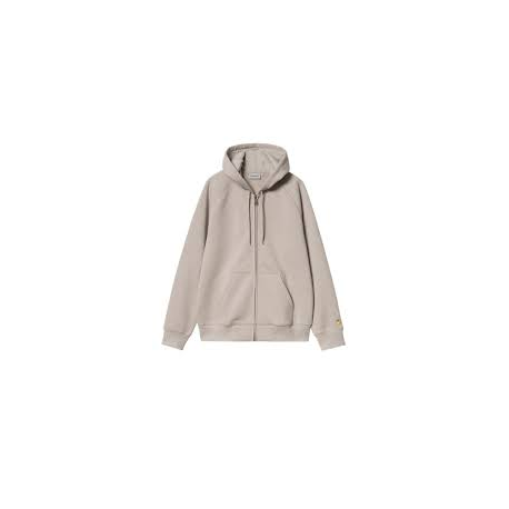 CARHARTT WIP HOODED CHASE JACKET 58/42% COTTON POLYESTER DUSKY / BEIGE GOLD