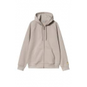 CARHARTT WIP HOODED CHASE JACKET 58/42% COTTON POLYESTER DUSKY / BEIGE GOLD