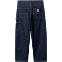 CARHARTT SINGLE KNEE PANT 100% COTTON BLUE RINSED HEART