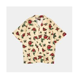 SANTA CRUZ SHIRT FLASH ROSES SHIRT