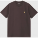 CARHARTT WIP S/S CHASE T-SHIRT SHALE GOLD