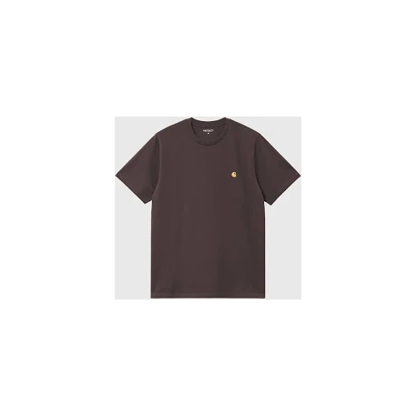 CARHARTT WIP S/S CHASE T-SHIRT SHALE GOLD