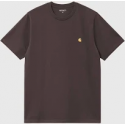 CARHARTT WIP S/S CHASE T-SHIRT SHALE GOLD