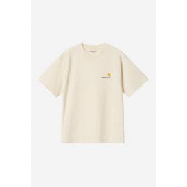 CARHARTT WIP S/S AMERICAN SCRIPT NATURAL