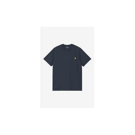 CARHARTT WIP S/S AMERICAN SCRIPT DEEP NIGHT