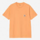 CARHARTT WIP S/S POCKET GENTLE ORANGE