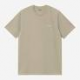 CARHARTT WIP S/S SCRIPT EMBROIDERY T-SHIRT BARCHAN WHITE