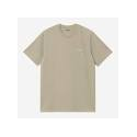 CARHARTT WIP S/S SCRIPT EMBROIDERY T-SHIRT BARCHAN WHITE