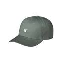 CARHARTT MADISON LOGO CAP GENTLE GREEN WHITE